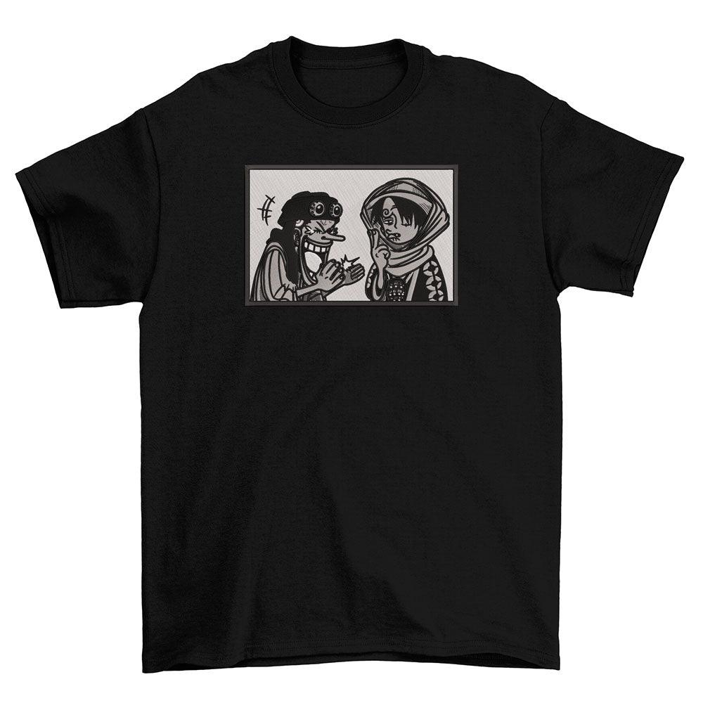 UsoppXLuffy-OnePieceFront-Black-TShirt.jpg